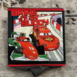 Red Lightning McQueen Kids Storage Cube - Disney Cars